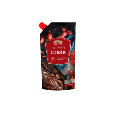 Кетчуп Щедро Стейк д/п 250г
