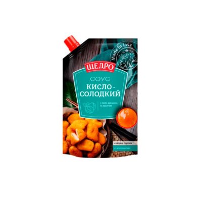 Соус Щедро Кисло-солодкий д/п 200г