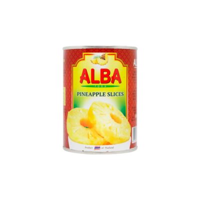 Ананас Alba Food Шматочками ж/б 580г
