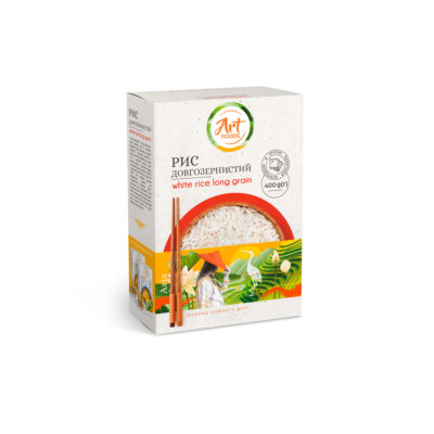 Крупа Art Foods Рис Довгозернистий 4*100г