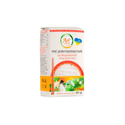 Крупа Art Foods Рис Довгозернистий 0,8кг