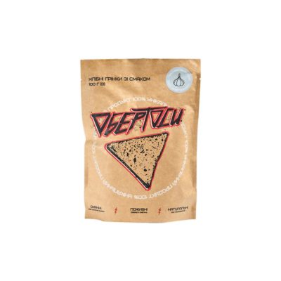 Грінки Обертоси Пшенично-Житні Часниковий соус 100г