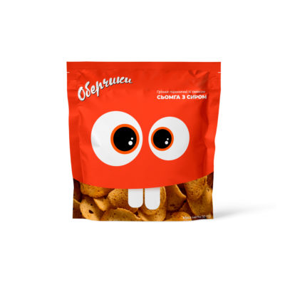 Грінки Оберчики Пшеничні Сьомга з сиром 50г