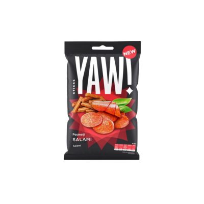 Сухарики Yaw! Стікси Салямі 50г