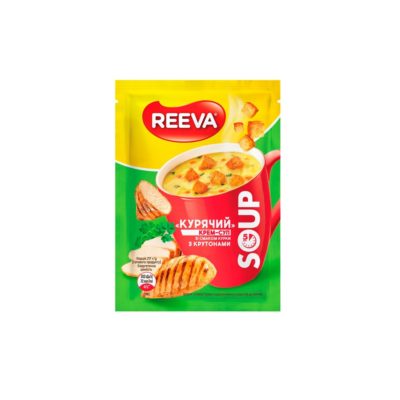 Крем-суп Reeva Курка/Крутони 17г