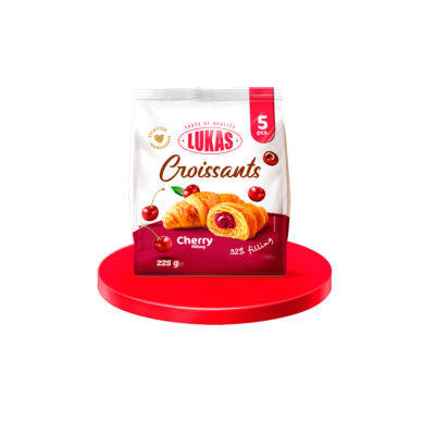 Круасанчик Лукас Вишня 225г