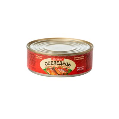 Оселедець Даринка атлантичний в т/с ж/б 240г