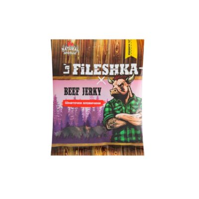 Снеки La' Fileshka Шматочки яловичини 40г