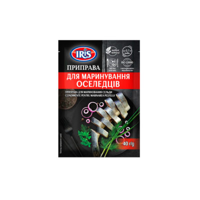 Приправа IRIS д/марин оселедців 40г