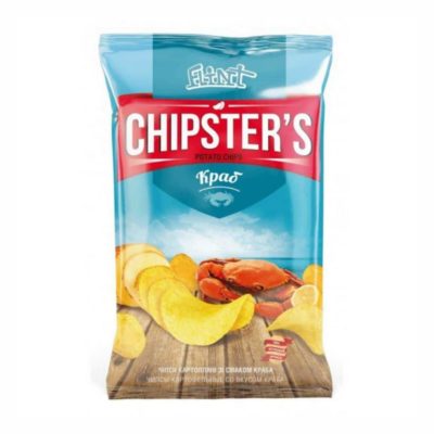 Чіпси Chipster's Краб 130г